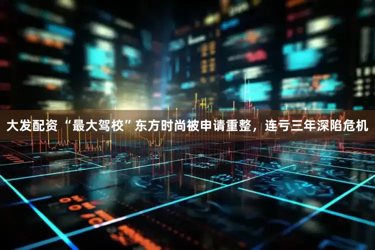 大发配资 “最大驾校”东方时尚被申请重整，连亏三年深陷危机